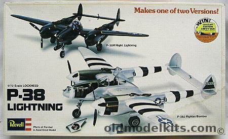 Revell 1/72 Lockheed P-38M or P-38J, H220 plastic model kit